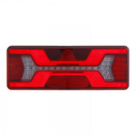 KAMAR KMR7 LED taillight L1955, left side, 12/24 V, with 140 LEDs, triangular reflector, fog light, and reverse light