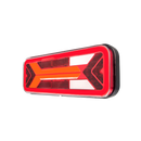 KAMAR L1959 kreisais LED aizmugurējais kombinētais lukturis, 98 LED, 12/24V, 6 funkcijas, dinamiskais pagrieziena rādītājs, NEON efekts, IP67, 283x100x33mm, ECE homologācija, 2 gadu garantija