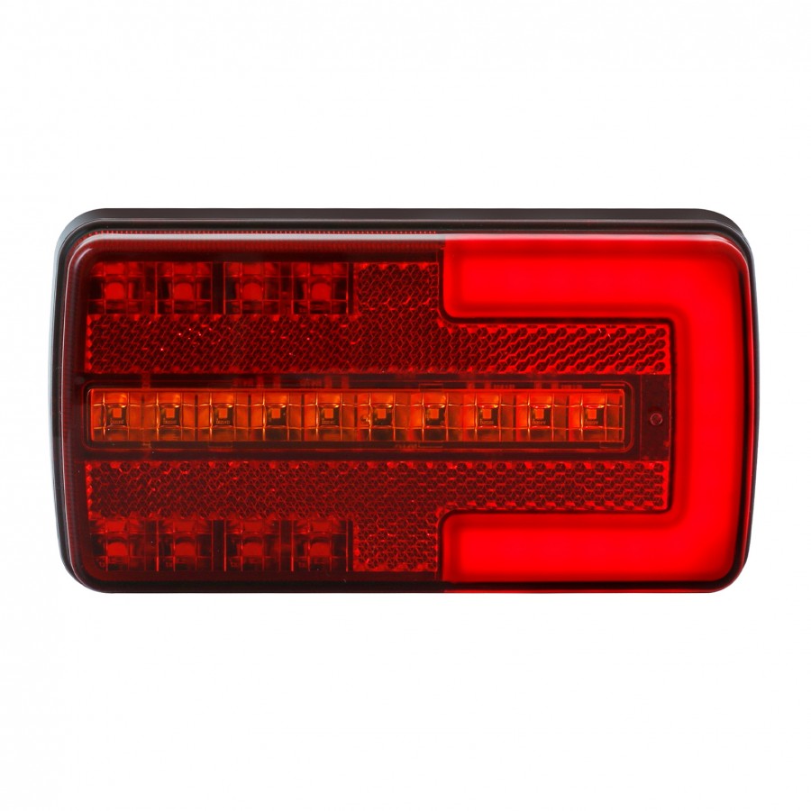 NEODYMIUM L2301 Rear LED Light with Dynamic Turn Signal, 12/24 V, IP67