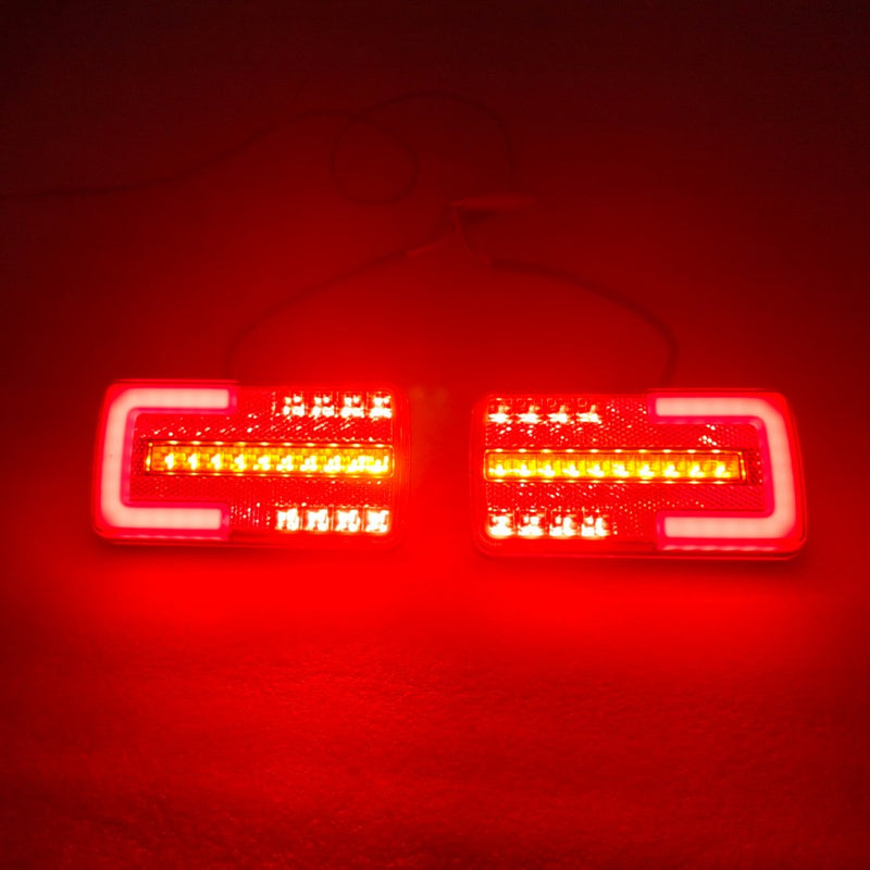 NEODYMIUM L2301 aizmugurējais LED lukturis ar dinamisko virzienrādītāju, 12/24 V, IP67