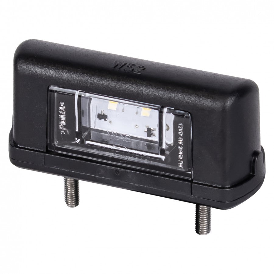 W52 LED numura zīmes apgaismojuma lukturis, 12/24 V, IP66/68, L2444