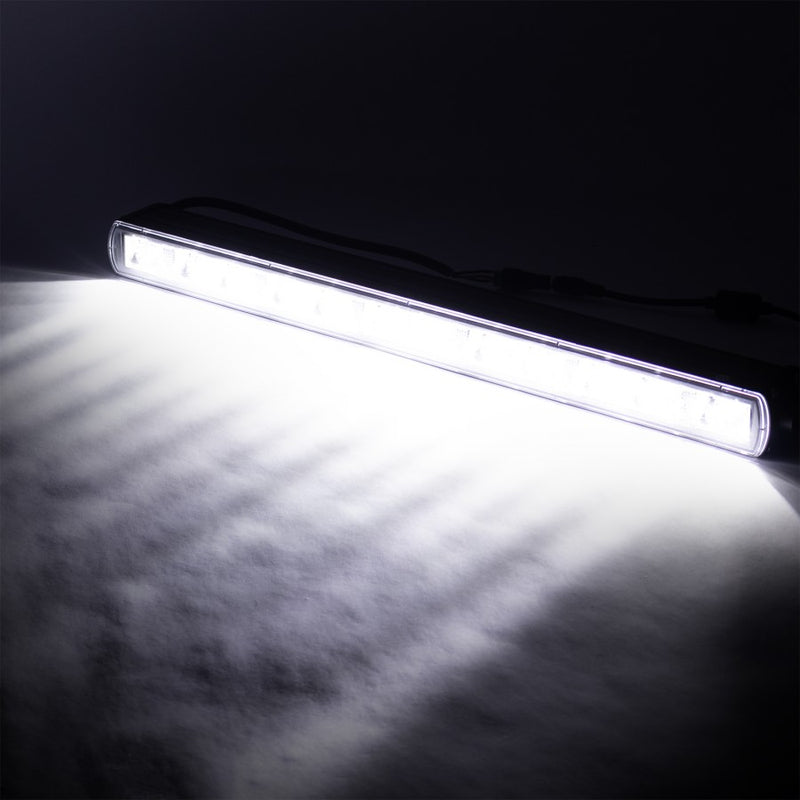 KAMAR L3418 LED tālās gaismas lukturis ar dienas gaitas gaismu, 524mm, 47W+3W, 3340Lm, 12/24V, 12 LED, IP67, ECE R10/R148/R149, 2 gadu garantija