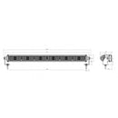 KAMAR L3418 LED tālās gaismas lukturis ar dienas gaitas gaismu, 524mm, 47W+3W, 3340Lm, 12/24V, 12 LED, IP67, ECE R10/R148/R149, 2 gadu garantija
