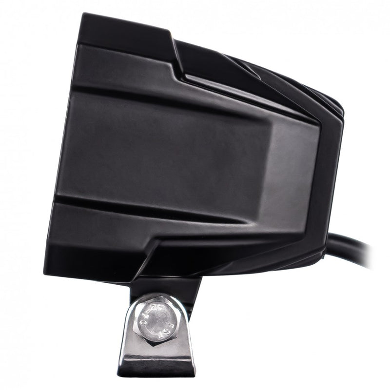 KAMAR LED tālās gaismas lukturis L3432 ar oranžu stroboskopa funkciju, 12/24 V, 1600 lm, IP67