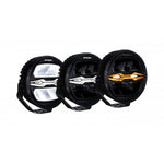 KAMAR X-SPIDER NINJA ROUND LED High-Beam Headlight L3442 100 W 12/24 V IP69K with strobe and position light