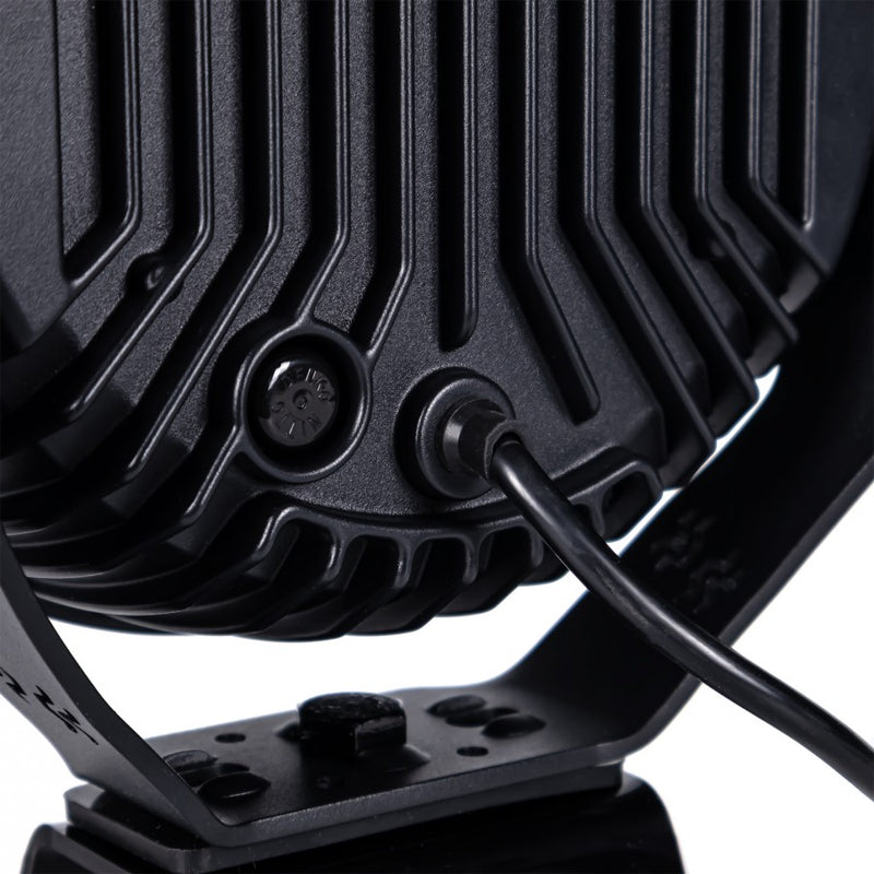 KAMAR X-SPIDER NINJA ROUND LED tālās gaismas lampa L3442 100 W 12/24 V IP69K ar strobo un pozīcijas gaismu