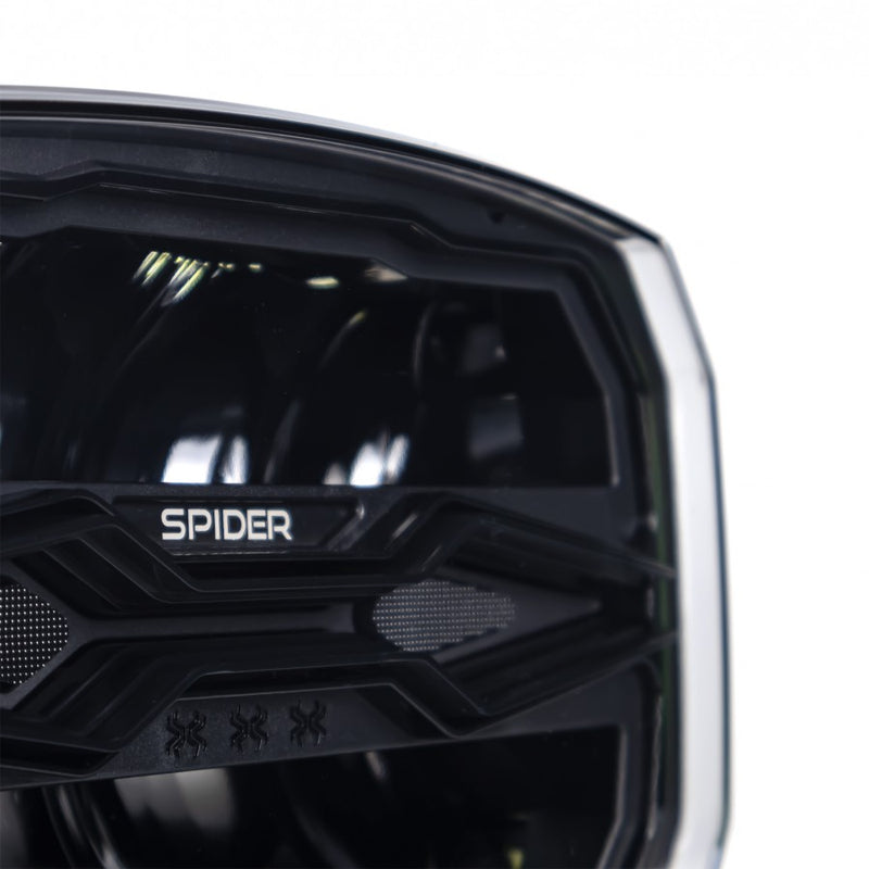 KAMAR X-SPIDER NINJA OVAL LED tālās gaismas lampa L3443 80 W 12/24 V IP69K ar strobo un pozīcijas gaismu