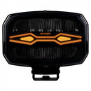 KAMAR X-SPIDER NINJA OVAL LED tālās gaismas lampa L3443 80 W 12/24 V IP69K ar strobo un pozīcijas gaismu