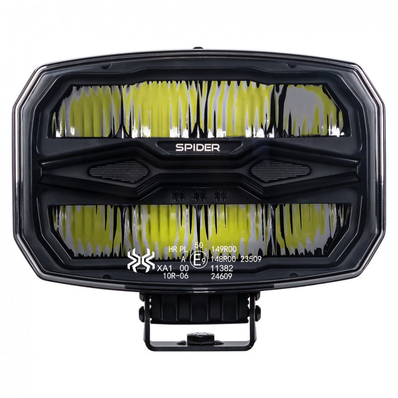 KAMAR X-SPIDER NINJA OVAL LED tālās gaismas lampa L3443 80 W 12/24 V IP69K ar strobo un pozīcijas gaismu