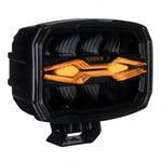 KAMAR X-SPIDER NINJA OVAL LED High-Beam Headlight L3443 80 W 12/24 V IP69K with Strobe and Parking Light