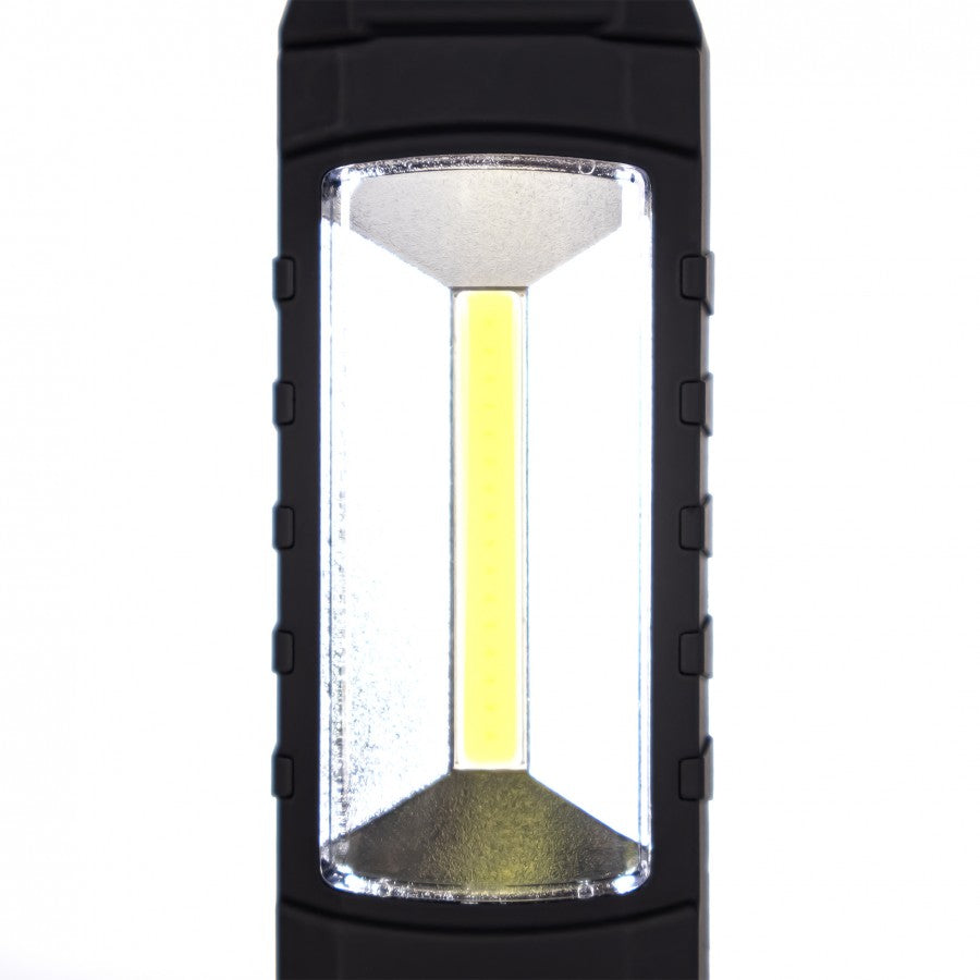 KAMAR LED rokas lukturis ar magnētu LA-KMR4, 3 W darba lampa ar COB LED apgaismojumu
