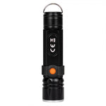 KAMAR Тактический светодиодный фонарь LAT-KMR8 с USB-зарядкой и аккумулятором, портативный фонарь для работы и кемпинга