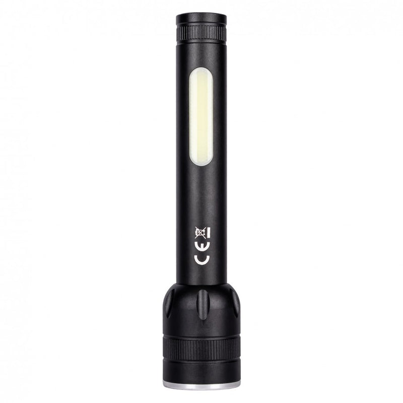 KAMAR Taktiskais LED lukturis LAT-KMR9 ar USB uzlādi un akumulatoriem 2 x 1200 mAh