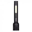 KAMAR Taktiskais LED lukturis LAT-KMR9 ar USB uzlādi un akumulatoriem 2 x 1200 mAh