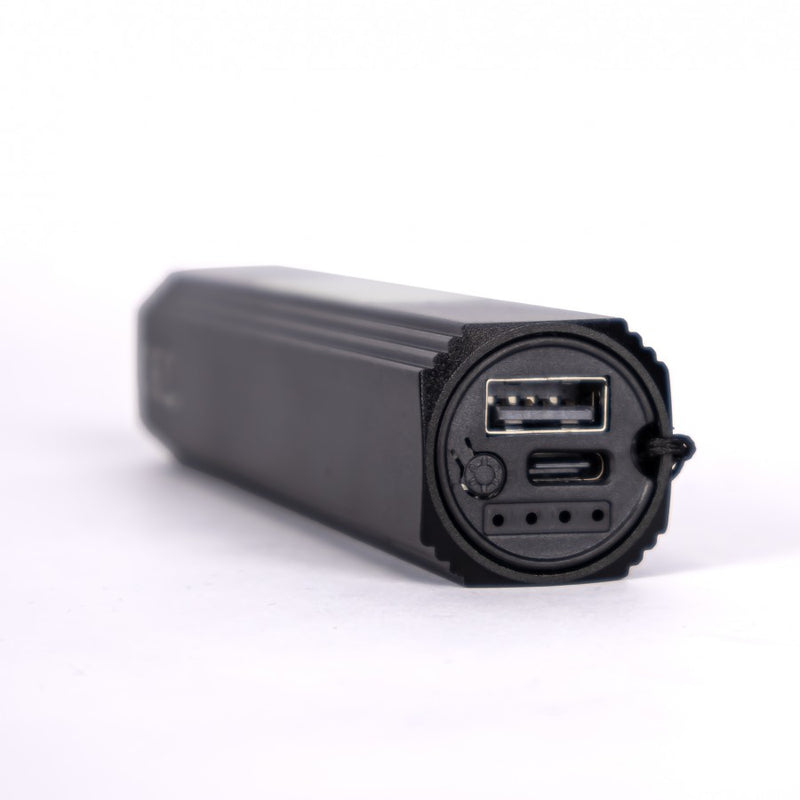 KAMAR Taktiskais LED lukturis LAT-KMR10 ar USB uzlādi un akumulatoru, pārnēsājams darba un kempinga lukturis