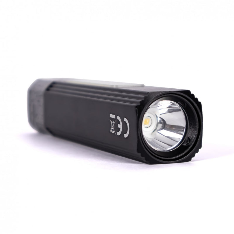 KAMAR Taktiskais LED lukturis LAT-KMR11 ar USB uzlādi un akumulatoru, pārnēsājams darba un kempinga lukturis