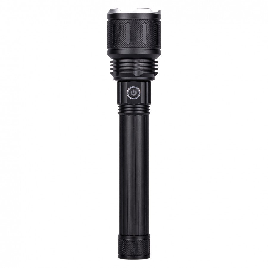 KAMAR LAT-KMR15 Tactical LED Flashlight with USB Charging and Rechargeable Battery, Portable Work and Camping Flashlight