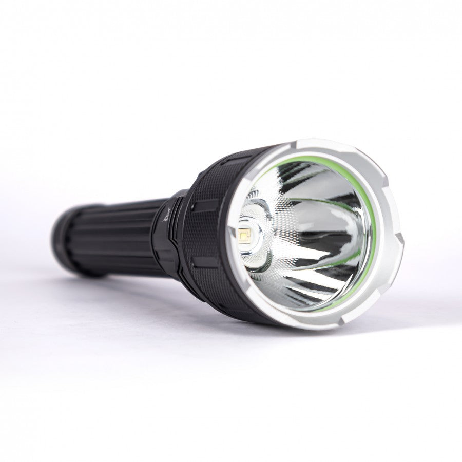KAMAR LAT-KMR15 Tactical LED Flashlight with USB Charging and Rechargeable Battery, Portable Work and Camping Flashlight