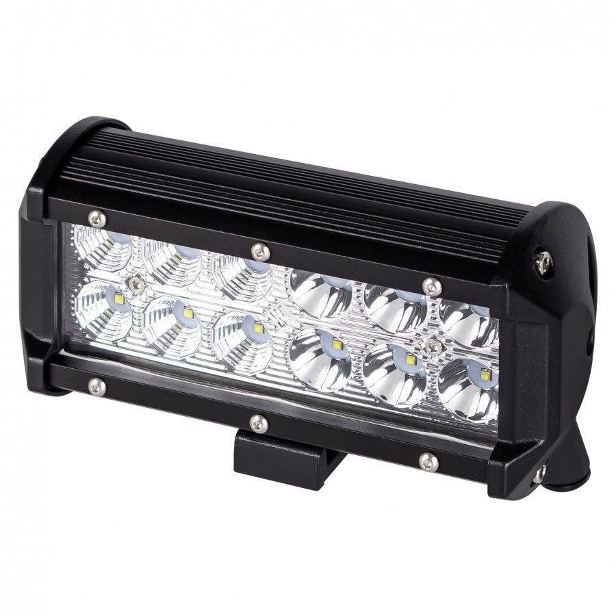 LED darba gaismas panelis 12 LED Combo labās puses ar Flood un Spot apgaismojumu 12/24 V kravas automašīnām, traktoriem un speciālajai tehnikai