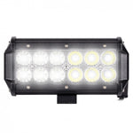 LED darba gaismas panelis 12 LED Combo labās puses ar Flood un Spot apgaismojumu 12/24 V kravas automašīnām, traktoriem un speciālajai tehnikai