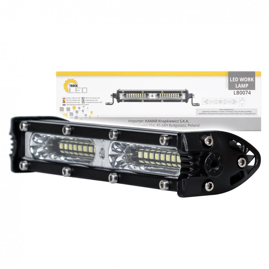 Рабочая светодиодная панель KAMAR LED LB0074 16,4 Вт 1200 лм 12/24 В SPOT с 18 светодиодами и ECE R10