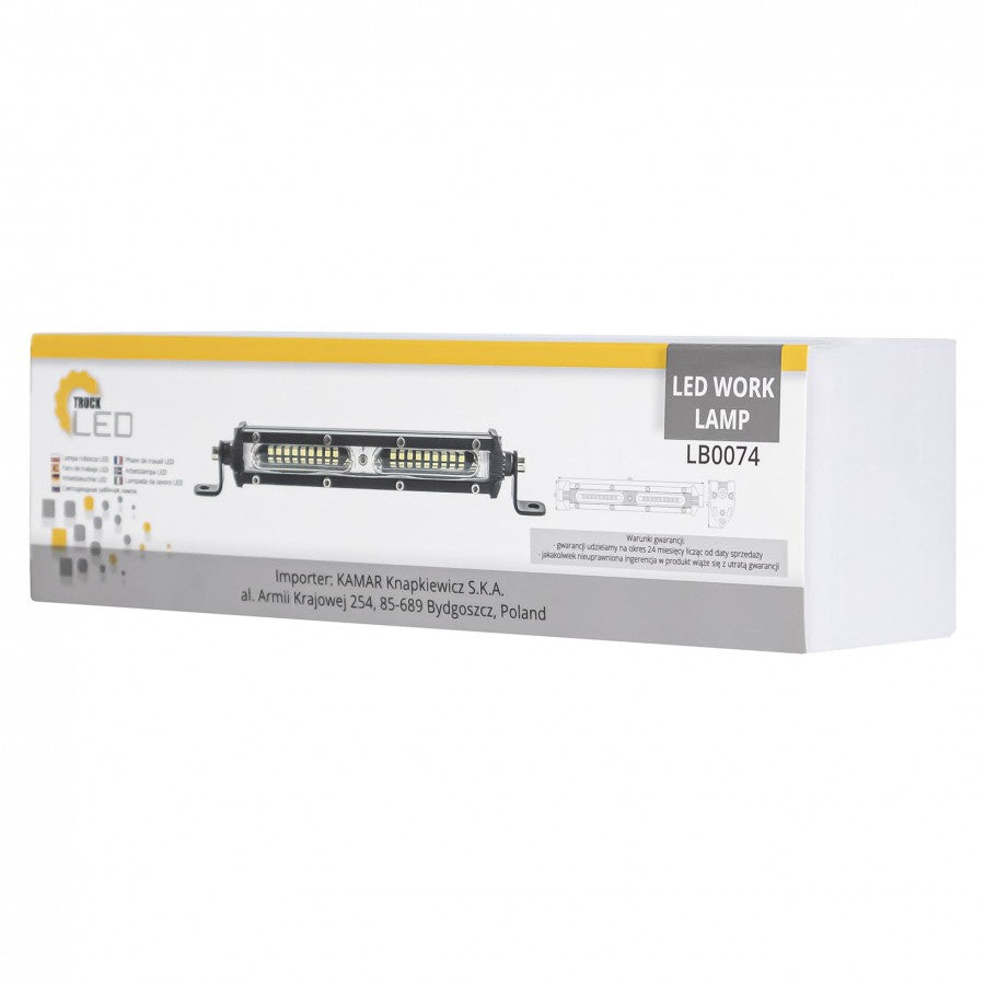Рабочая светодиодная панель KAMAR LED LB0074 16,4 Вт 1200 лм 12/24 В SPOT с 18 светодиодами и ECE R10