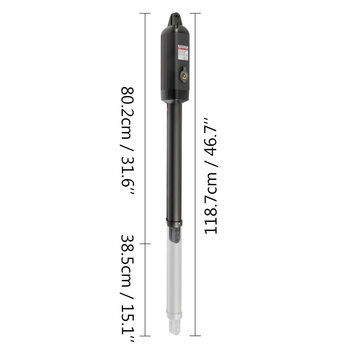 VEVOR double swing gate opener garage door operator 300kg 2.74m