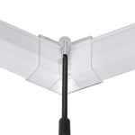 VEVOR sešstūru LED garāžas gaismeklis 720W, 86400lm, 6500K, 14 sekcijas