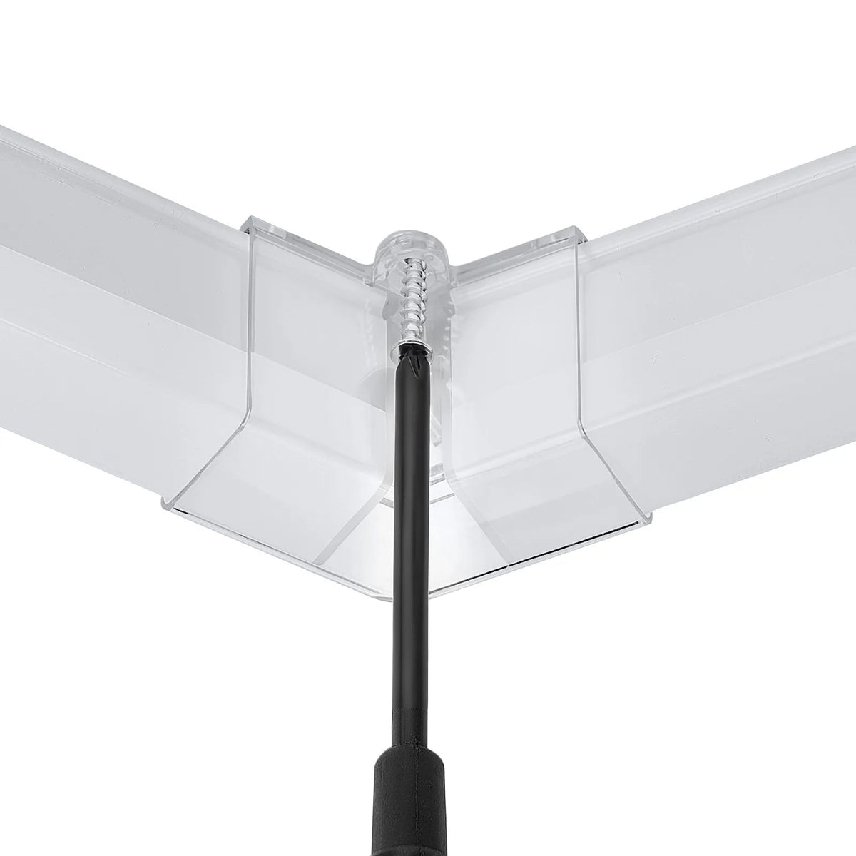 VEVOR sešstūru LED garāžas gaismeklis 240W, 28800lm, 6500K, 5 sekcijas