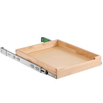 VEVOR Izvelkamais skapja organizators ar mīksto aizvēršanu, izvelkams plaukts, koka atvilktne, 43 cm plats x 53 cm dziļš
