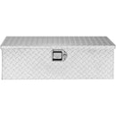 VEVOR smagā tipa alumīnija instrumentu kaste – 30 × 13 × 9,6 cm, sudraba krāsā, ar rokturi, atslēgu slēdzeni, piemērota kravas automašīnām, piekabēm un kemperiem