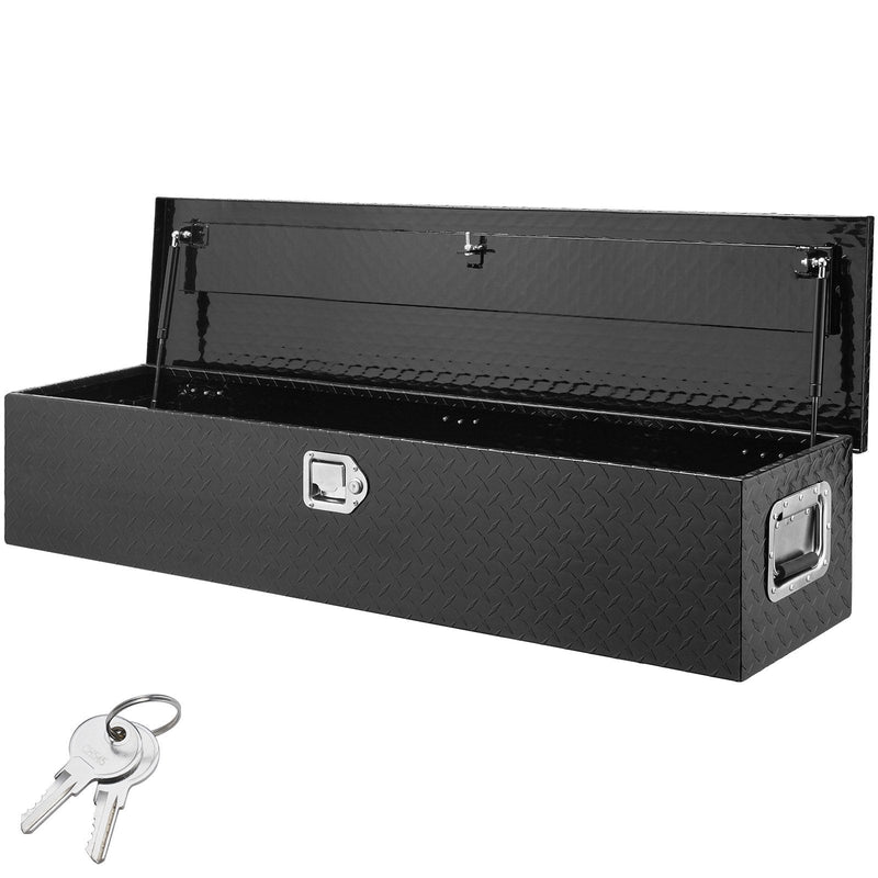 VEVOR pikapa rīku kaste 121,9 × 38,1 × 38,1 cm, paredzēta  spaiņiem, uzturēšanas rīkiem, ugunsdzēsības aparātiem, brīdinājuma zīmēm  u.c.