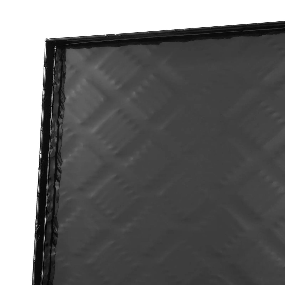 VEVOR smagās slodzes alumīnija kravas automašīnas instrumentu kaste, 762×330,2×243,84 mm rievota uzglabāšanas kaste ar sānu rokturi un slēdzeni ar atslēgām, melna, piemērota piekabēm, pikapiem un kemperiem