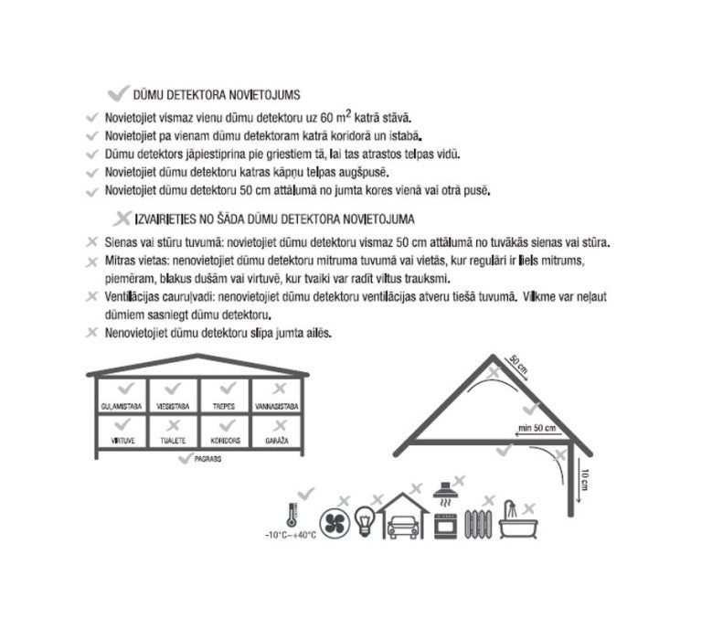 Local smoke detector KD-128B, 5 years
