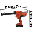 VEVOR elektriline hermeetikapüstol maksimaalse tõmbejõuga 6500 N, sobib 300 ml padrunitele