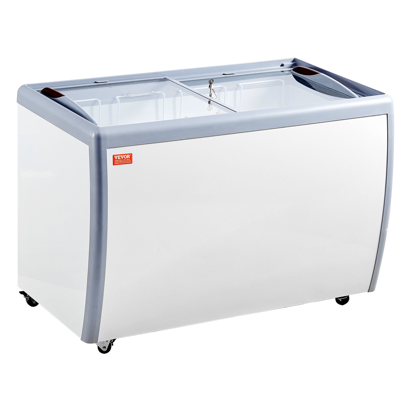 Gelato saldējuma vitrīna, 370 L, komerciāla