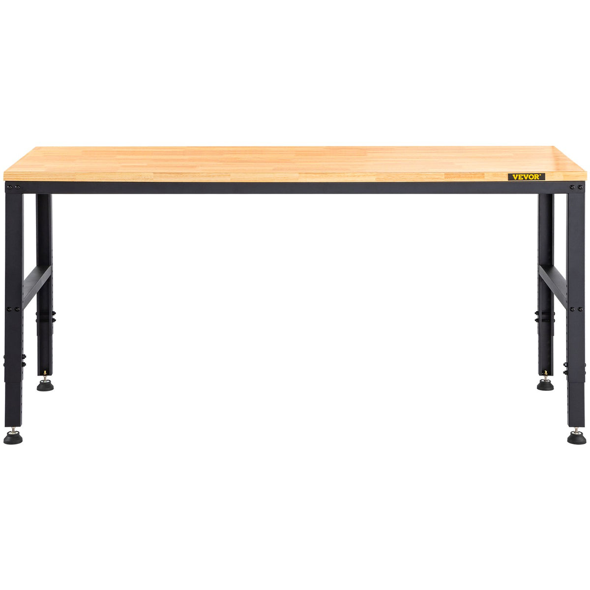 VEVOR height-adjustable workbench 1220 × 500 mm, with socket