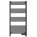 VEVOR elektriskais dvieļu žāvētājs un sildītājs, 18 stieņi, sienas stiprinājums, alumīnija sakausējums, skārienvadība, taimeris 1–8 h, IPX4
