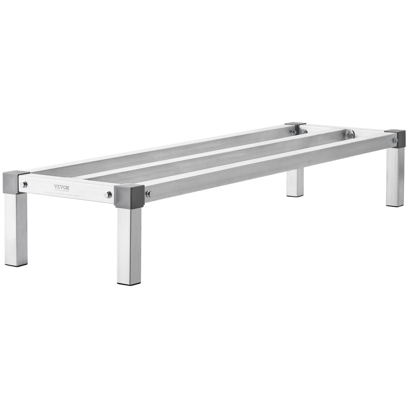 VEVOR metāla plaukts / noliktavas plaukts – darbnīcai, pagrabam, grīdai, 1219,2 × 355,6 × 203,2 mm, 454 kg