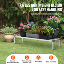 VEVOR metāla plaukts / noliktavas plaukts – darbnīcai, pagrabam, grīdai, 1219,2 × 355,6 × 203,2 mm, 454 kg