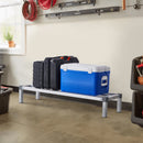 VEVOR metāla plaukts / noliktavas plaukts – darbnīcai, pagrabam, grīdai, 1219,2 × 355,6 × 203,2 mm, 454 kg