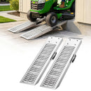 VEVOR piekabes uzbrauktuves, 2 gab., 985 × 225 mm, tērauda uzbraukšanas rampas ar neslīdošu virsmu, kravnesība 544 kg, motocikliem, zāles pļāvējiem, traktoriem un ratiem