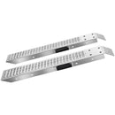 VEVOR piekabes uzbrauktuves, 2 gab., 985 × 225 mm, tērauda uzbraukšanas rampas ar neslīdošu virsmu, kravnesība 544 kg, motocikliem, zāles pļāvējiem, traktoriem un ratiem