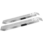 VEVOR piekabes uzbrauktuves, 2 gab., 985 × 225 mm, tērauda uzbraukšanas rampas ar neslīdošu virsmu, kravnesība 544 kg, motocikliem, zāles pļāvējiem, traktoriem un ratiem
