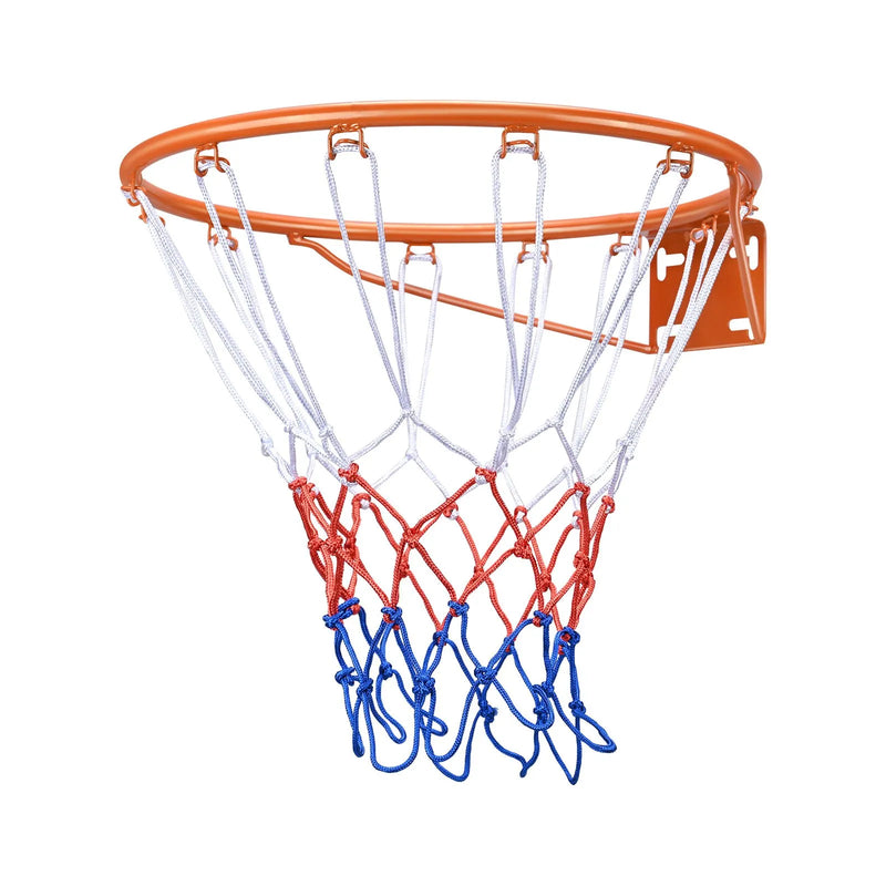 VEVOR basketbola stīpa, pie sienas vai durvīm montējams basketbola grozs, izturīga Q235 tērauda elastīgā stīpa ar tīklu, standarta 45,7 cm iekštelpu un āra piekaramais basketbola grozs bērniem un pieaugušajiem