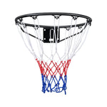 VEVOR basketbola groza stīpa sienas vai durvju montāžai, pastiprināta Q235 tērauda konstrukcija ar dubulto atsperi un tīklu, Ø457 mm standarta grozs lietošanai telpās un ārā, piemērots bērniem un pieaugušajiem