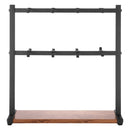 VEVOR Krūžu turētājs ar 16 āķiem un koka uzglabāšanas bāzi