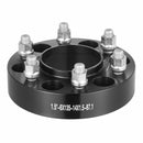 38,1 mm 6x135 mm kalti riteņu adapteri, 6 skrūvju, melni, 4 gab.