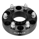 38,1 mm 6×139,7 mm riteņu distanceri, 6 skrūvju stiprinājums, kalti, 4 gab., melni