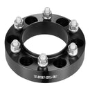 38,1 mm 6x139,7 mm kalti riteņu adapteri, 6 skrūvju, melni, 4 gab.